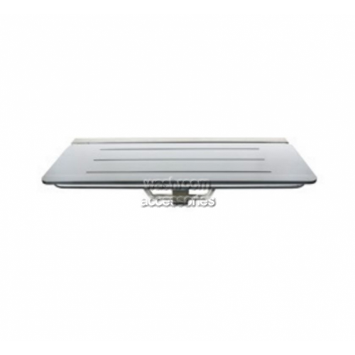 ML994_CL Folding Shower Seat Stainless Steel Frame