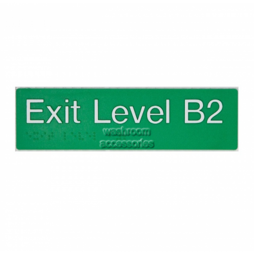 View EB2 Exit Sign Basement 2 Braille details.