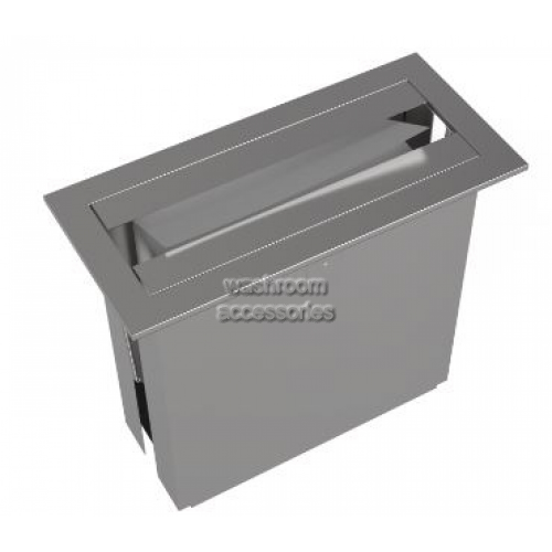 View 1201A Recessed Towel Dispenser Counter Top details.