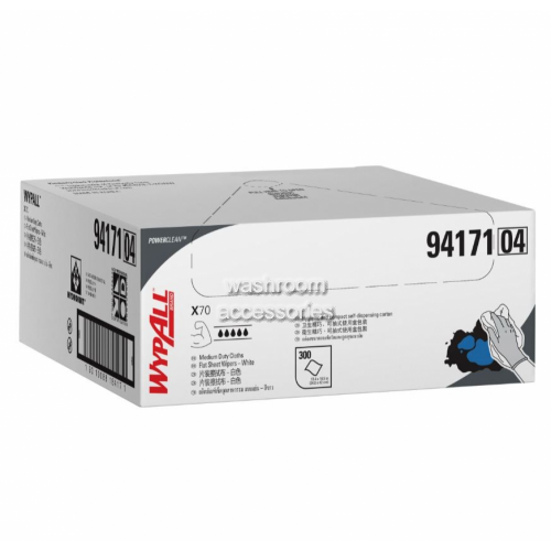 View X70 Single Sheet Wipers details.