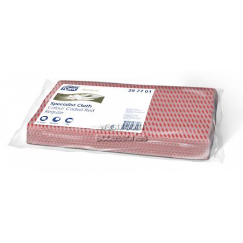 View 297701 Red Cleaning Cloth Folded details.