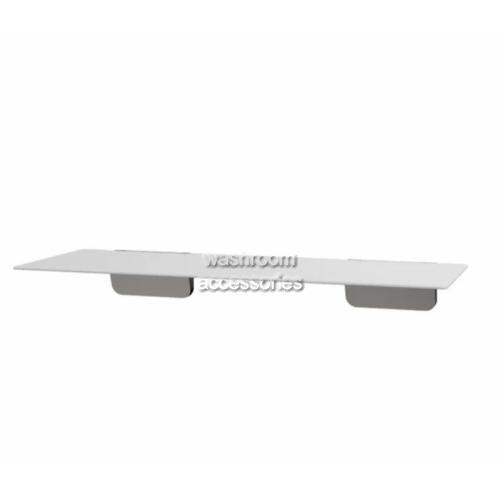 View S01DW Fold Up Shower Seat White details.
