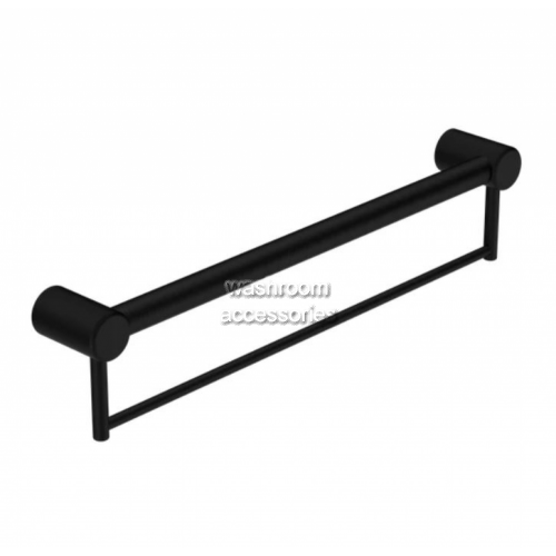 View NRCR32 Straight Grab Rail with Towel Holder details.