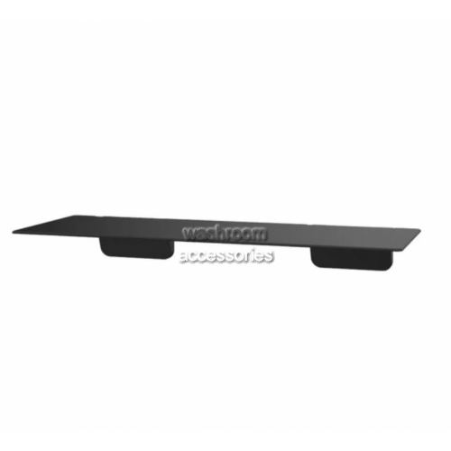 View S01DB Fold Up Shower Seat Black details.