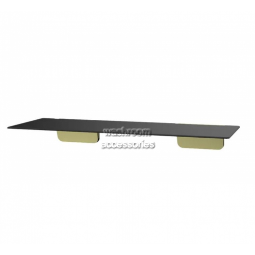 View S01DB Fold Up Shower Seat Black details.