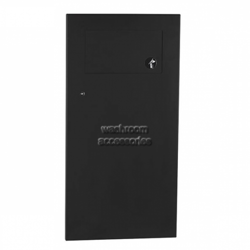 View B35633-MBLK Waste Receptacle 11L With Disposal Door details.