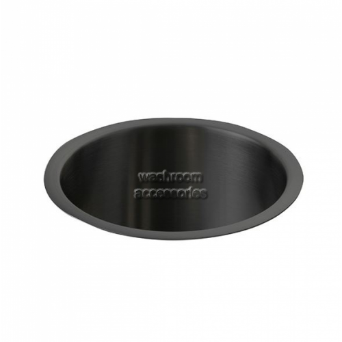 B532-MBLK Circular Waste Chute Countertop