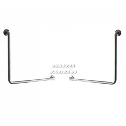 JDM-GAL Ambulant Grab Rail Pair 450mm x 450mm