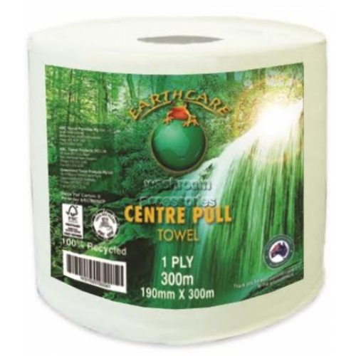 View Earthcare Centrefeed Roll Towel details.