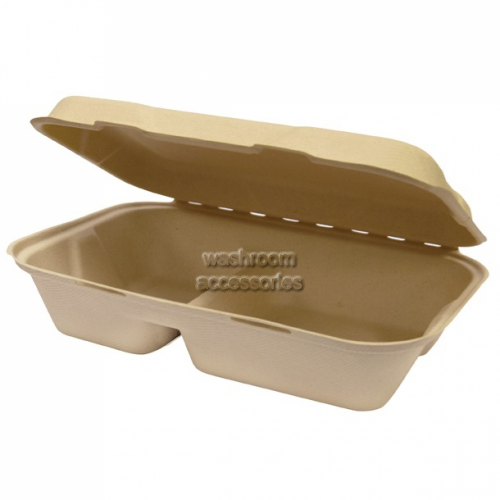 CA-ESC08 Large Snack Pack 2 Compartment with Hinged Lid