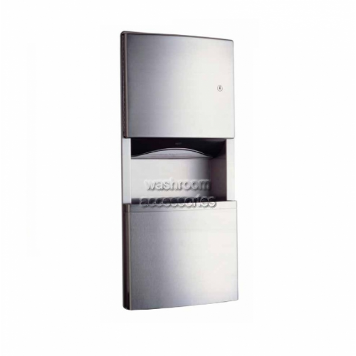 View B4369 Towel Dispenser and Waste Bin 11L details.