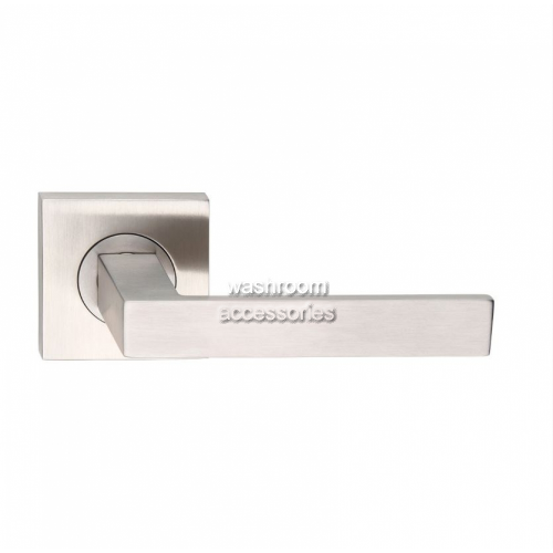 View L100Z Door Handle Square Rose Pair details.