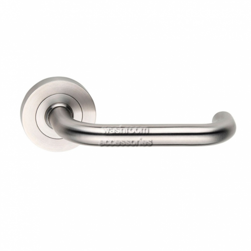 L70T Door Handle Round Rose Pair