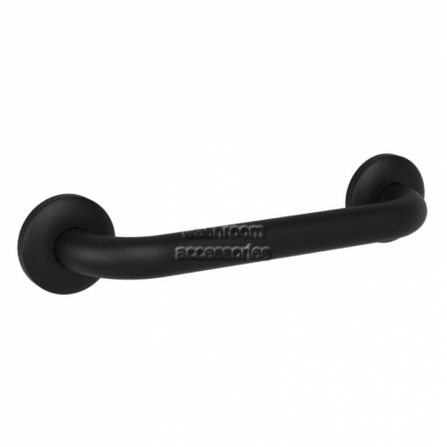 View 832-MB Straight Grab Rail Matte Black details.