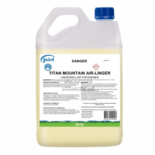 View Titan Mountain Air Linger Air Freshener details.