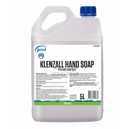 View Klenzall Hand Soap details.