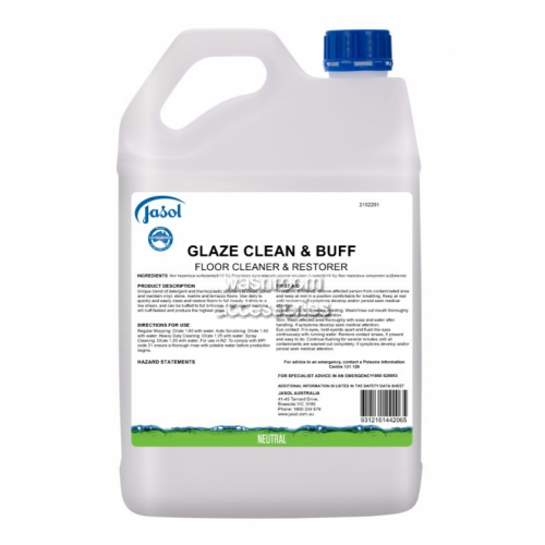 Glaze Clean and Buff Floor Cleaner and Restorer