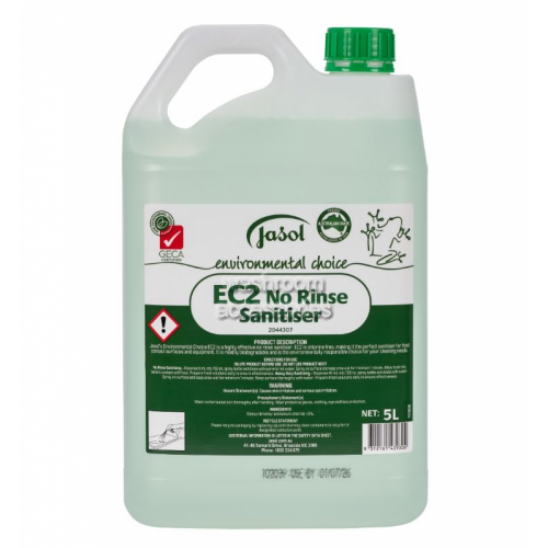 View EC2 No Rinse Sanitiser details.