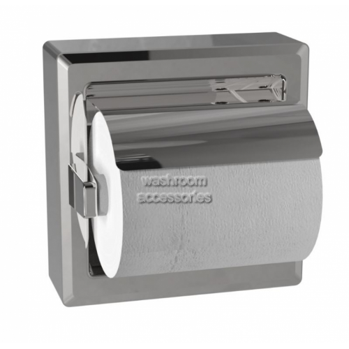 5106 Single Toilet Roll Holder with Hood