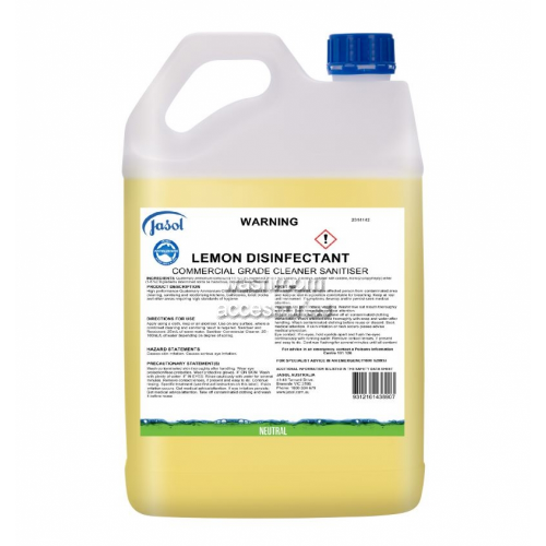 View Lemon Disinfectant Commercial Grade Cleaner Sanitiser details.