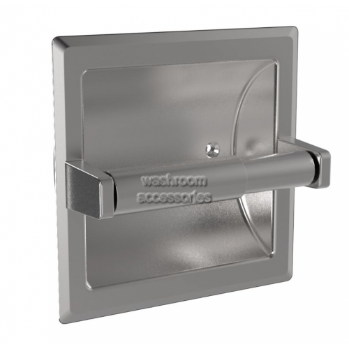 View 5104 Single Toilet Roll Holder Recessed details.