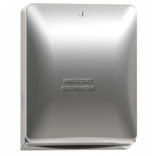 View 2A10 Paper Towel Dispenser Curved details.