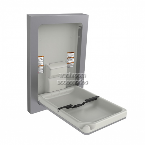 10-9017-9 Baby Change Table Vertical Surface Mounted