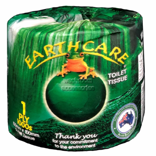 EC-10001 Earthcare Toilet Paper 1000SHT 1PLY