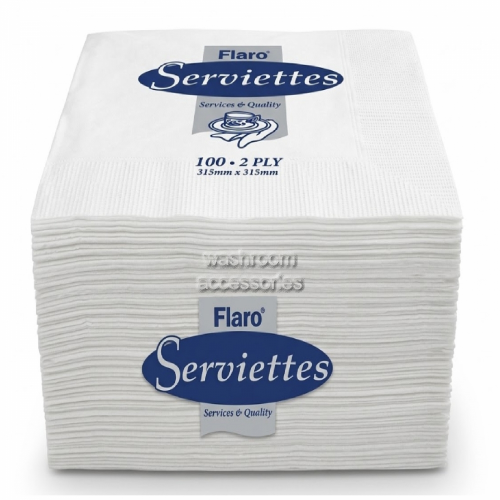 View A-212W Luncheon Flaro Serviettes details.