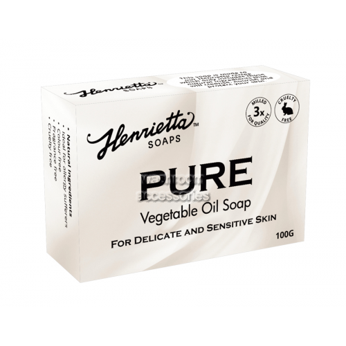 View Pure Vegetable Oil Soap 100g details.