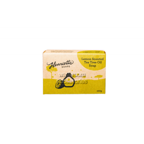 View Lemon Scented Tea Tree Oil Soap 100g details.