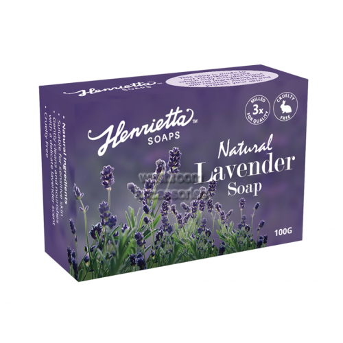 View Natural Lavender Moisturising Soap 100g details.
