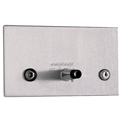 View B306 Liquid Soap Dispenser Recessed details.