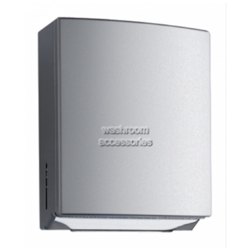 View B4262 Paper Towel Dispenser Curved details.