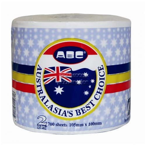 AU-700 Toilet Rolls 700 Sheet 2 Ply