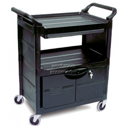 View 3457 Utility Cart with Lockable Doors details.