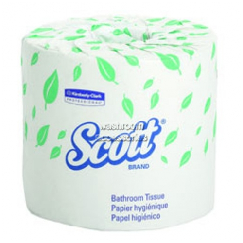 48040 Scott 2 Ply Toilet Tissue Paper, 550 Sheet Bulk Buy