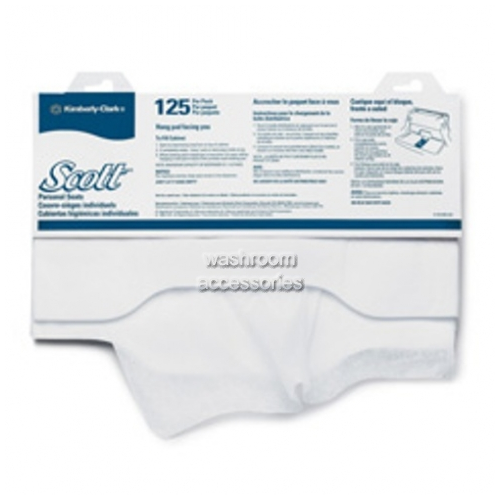 Scott 7410 7410 Toilet Seat Covers Washroom Accessories