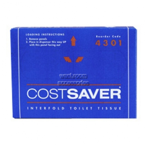 View 4301 Interfold Toilet Tissue, 200 Sheets details.