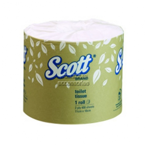 5741 Scott Toilet Tissue Paper 400 Sheet White Bulk Buy