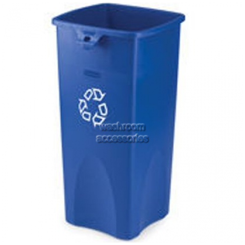 3569 Recycling Waste Container Square 87L with Symbol