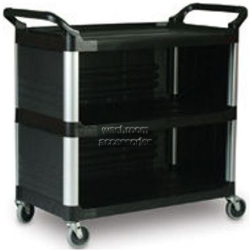 4093 Utility Cart with Enclosed 3-Side Panels