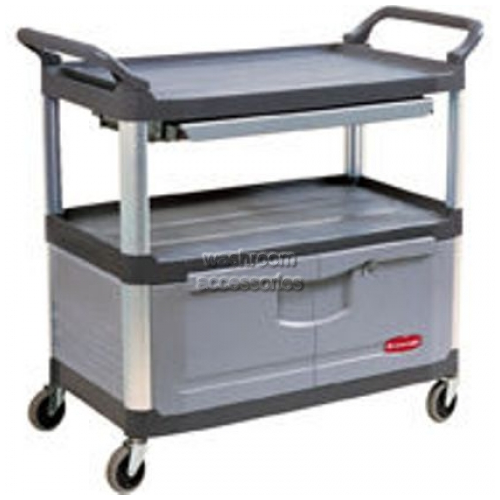 View 4094 Instrument Cart with Lock Doors and Slide Drawer details.